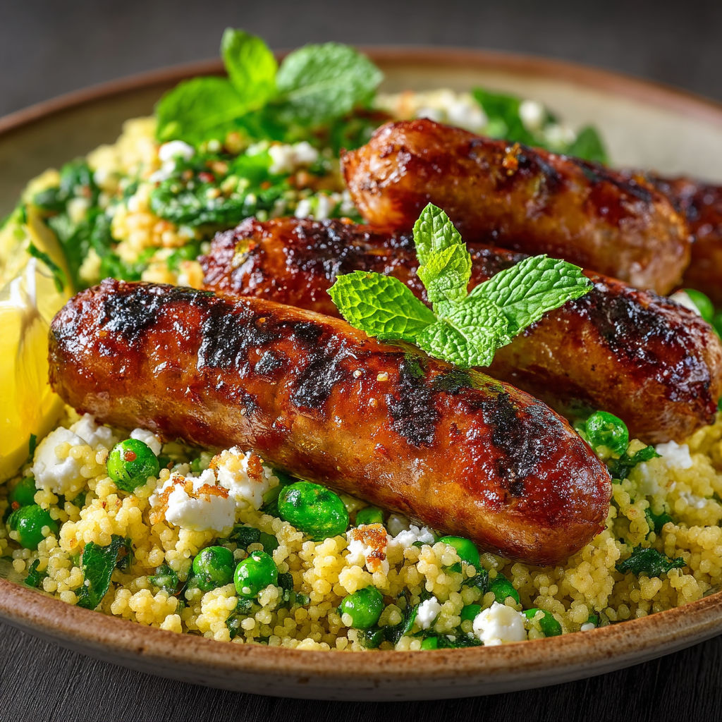 Une assiette de saumon grillé avec des légumes verts.