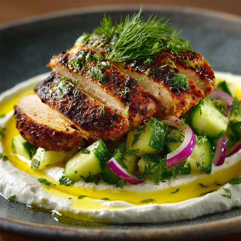 Une poignée de légumes verts sur une assiette.