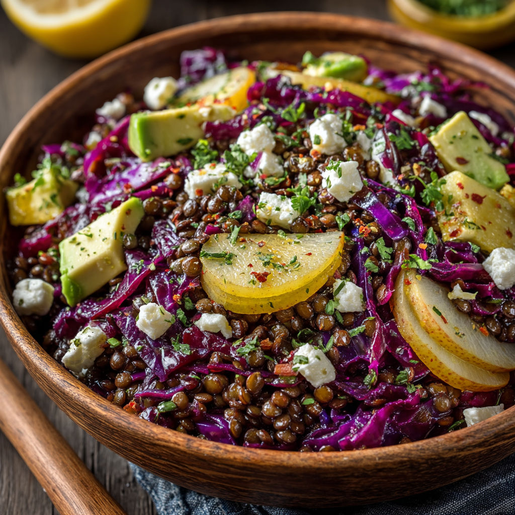 Une salade de fruits et légumes dans un bol.