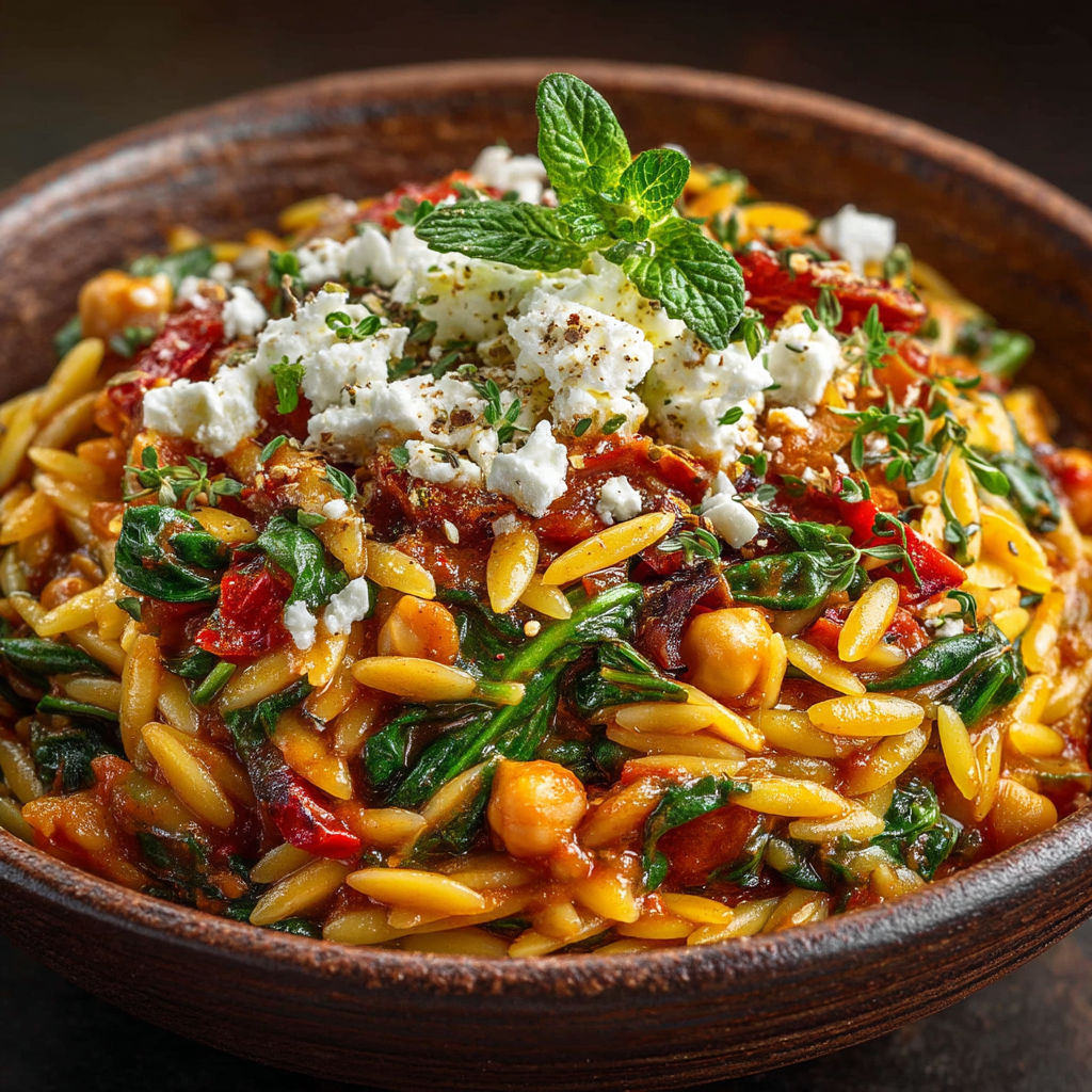 Une assiette de spaghetti avec des légumes et des fromages.