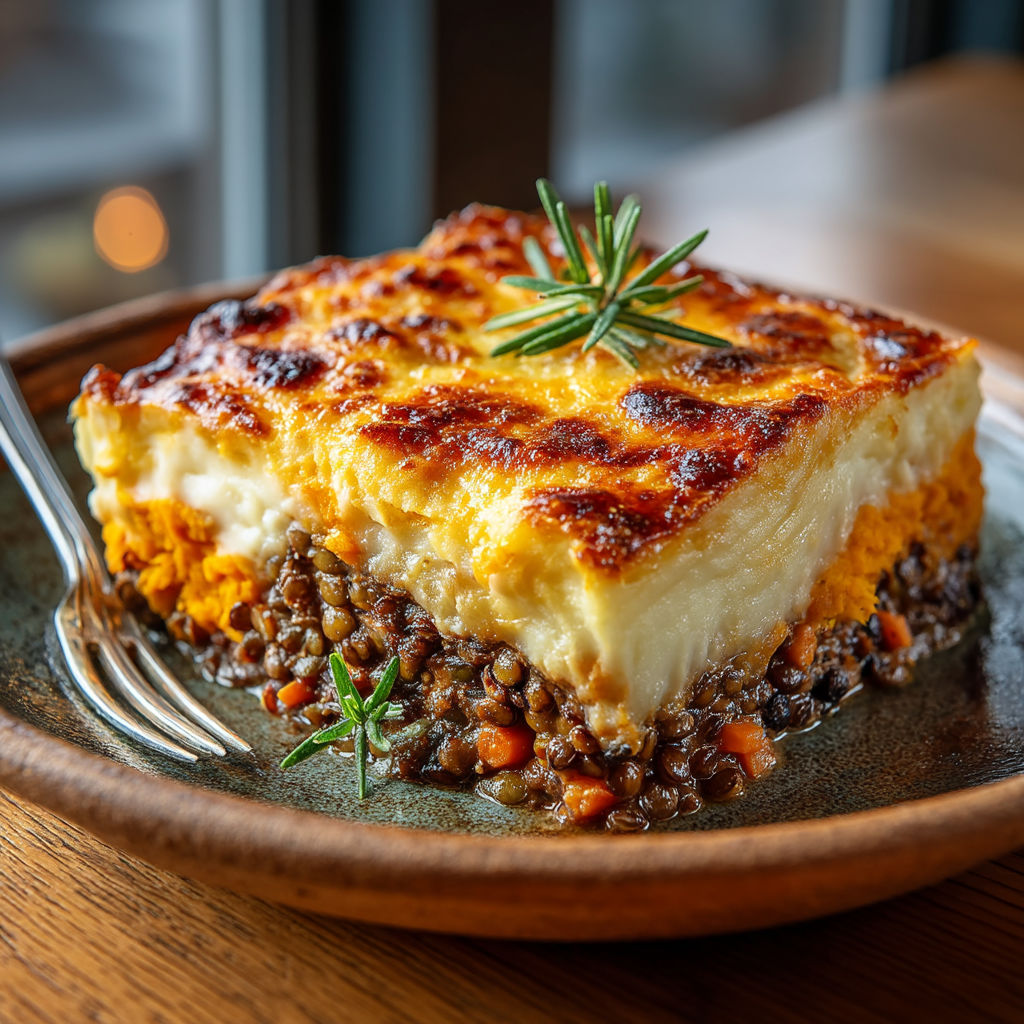 Une tarte au citron est servie sur un plateau.