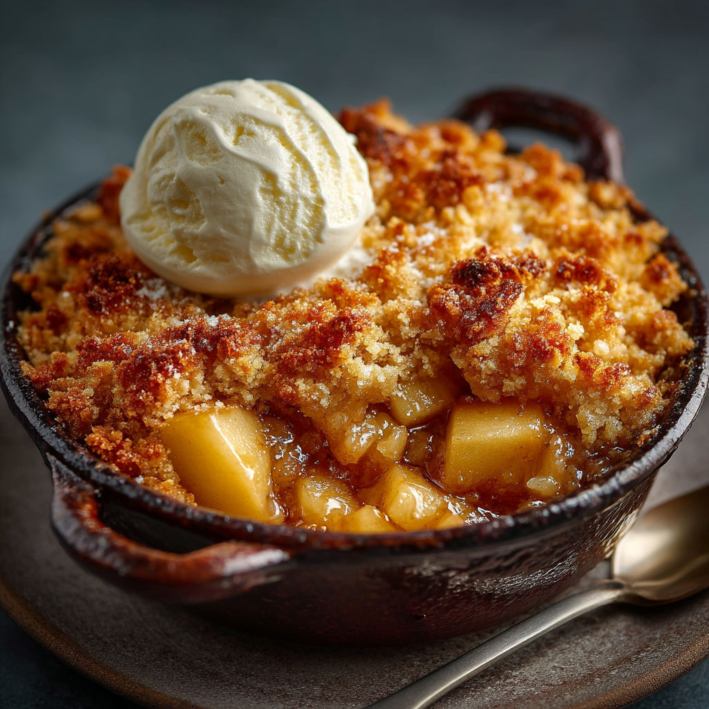 Une tasse de crêpes avec une cuillère en argent.