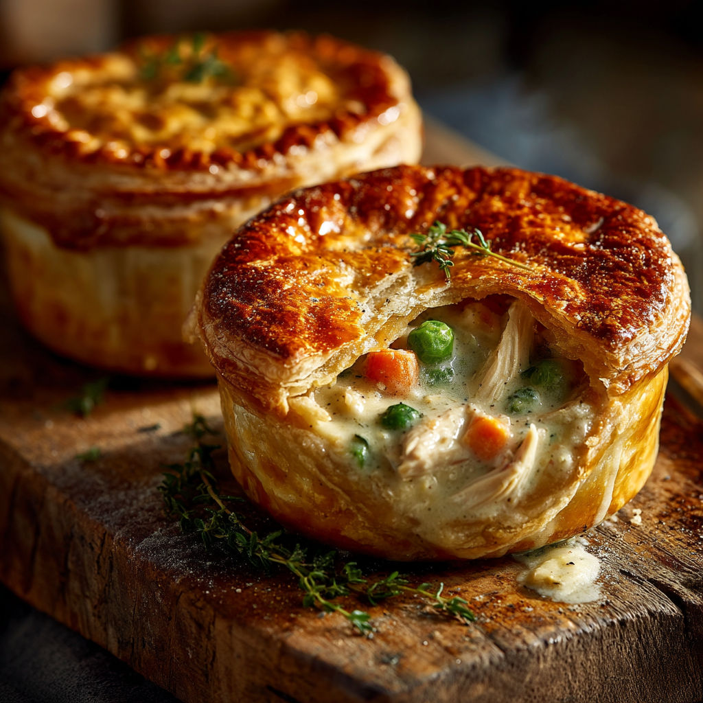 Un potage chaude dans un bol en bois.