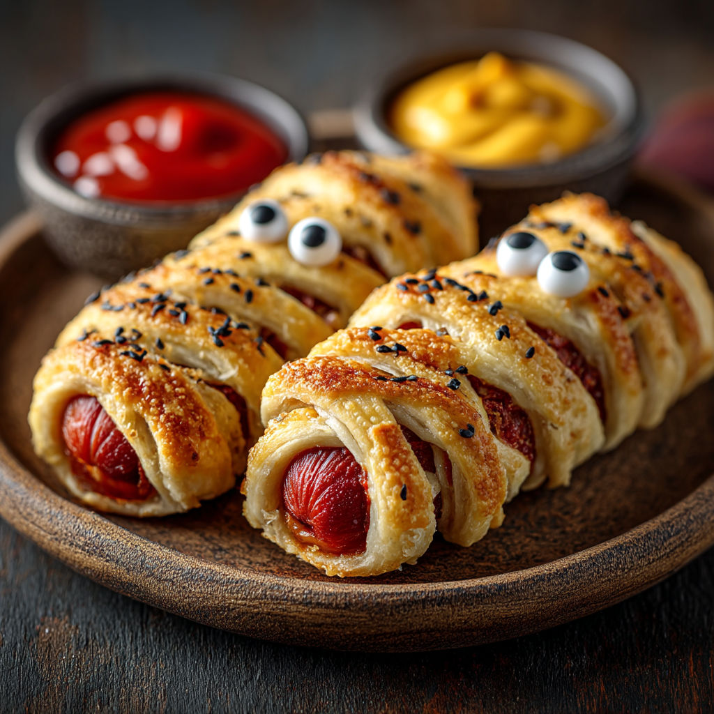 Knacks en Momie pour Halloween.