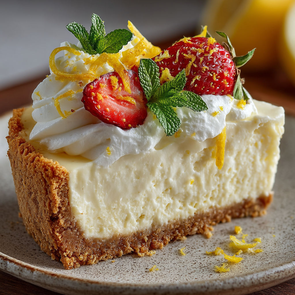 Une tartine de dessert avec des fraises et des citrons.