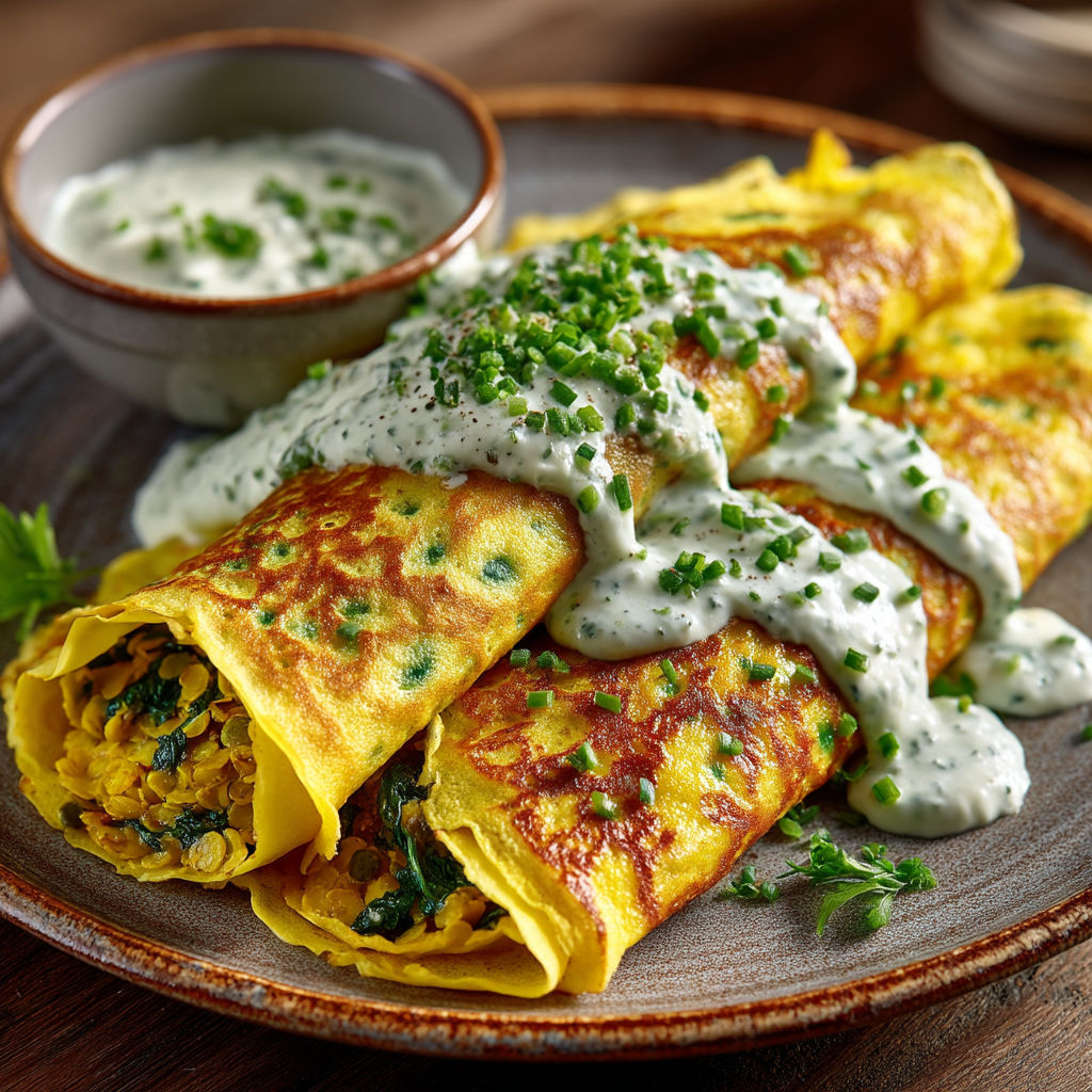 Une assiette de pâtes garnies de sauce et de légumes.