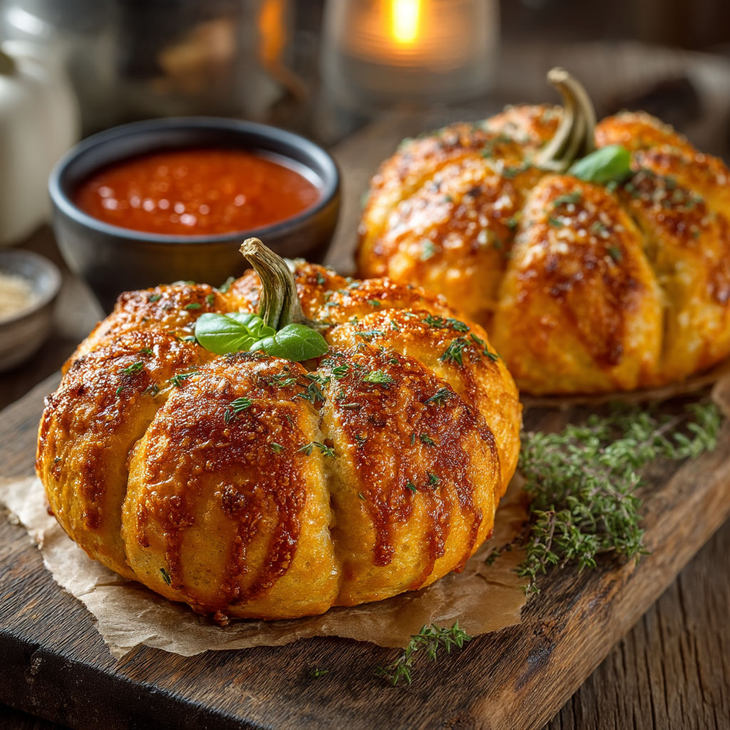 Un pâté de choux farci avec des herbes et des épices.