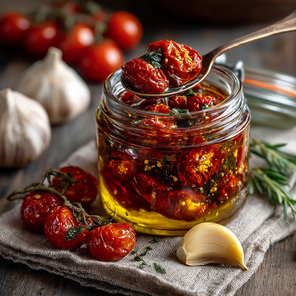 Une bouteille de pâte à tomates.