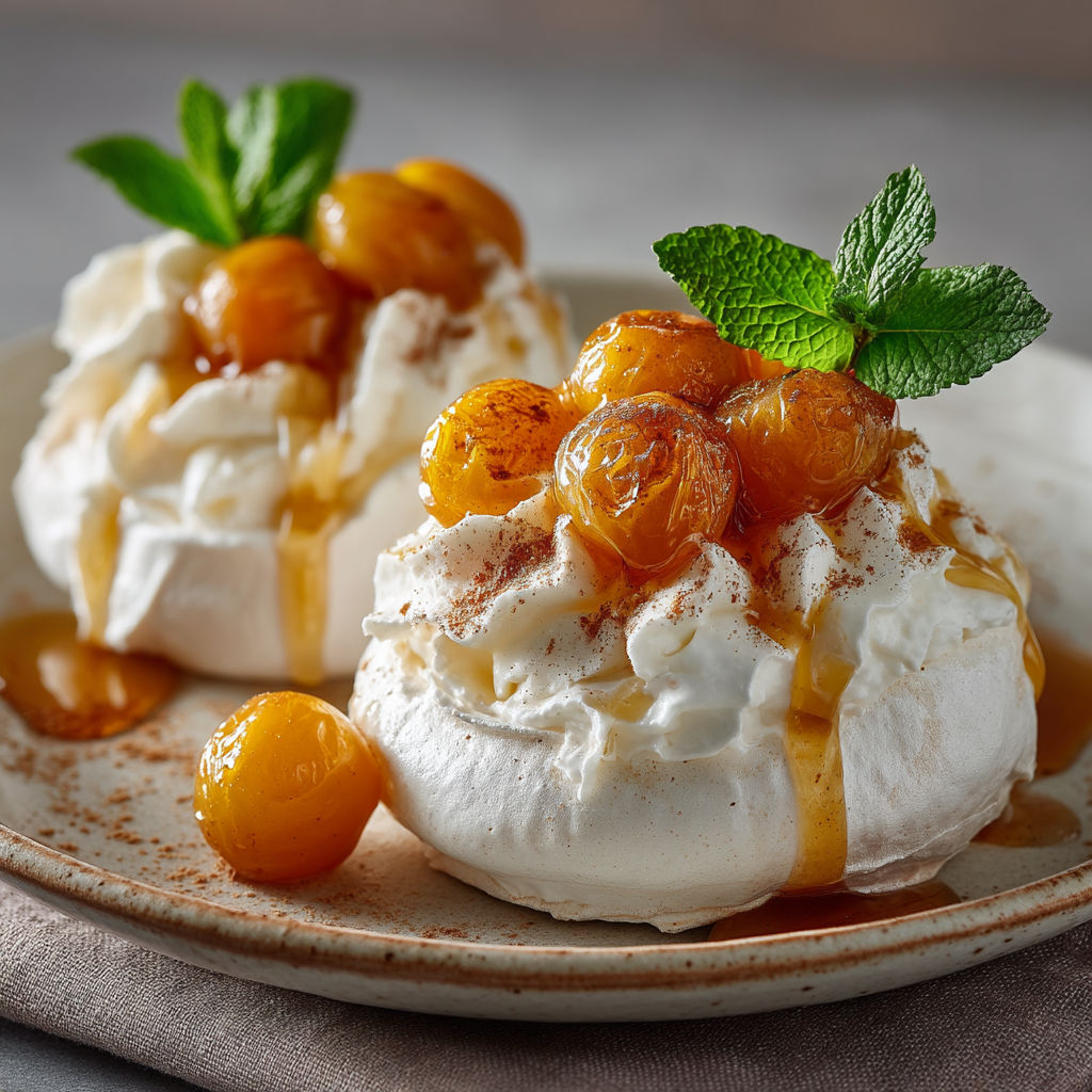 Une tarte aux fruits et crème.
