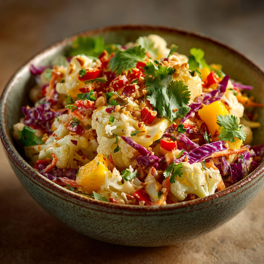 Une assiette contenant une salade de coleslaw.