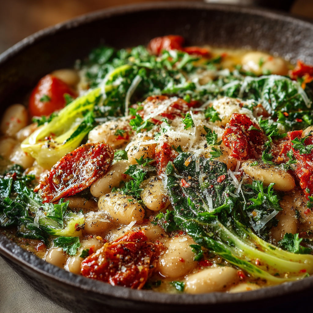 Une casserole de légumes et de viande.