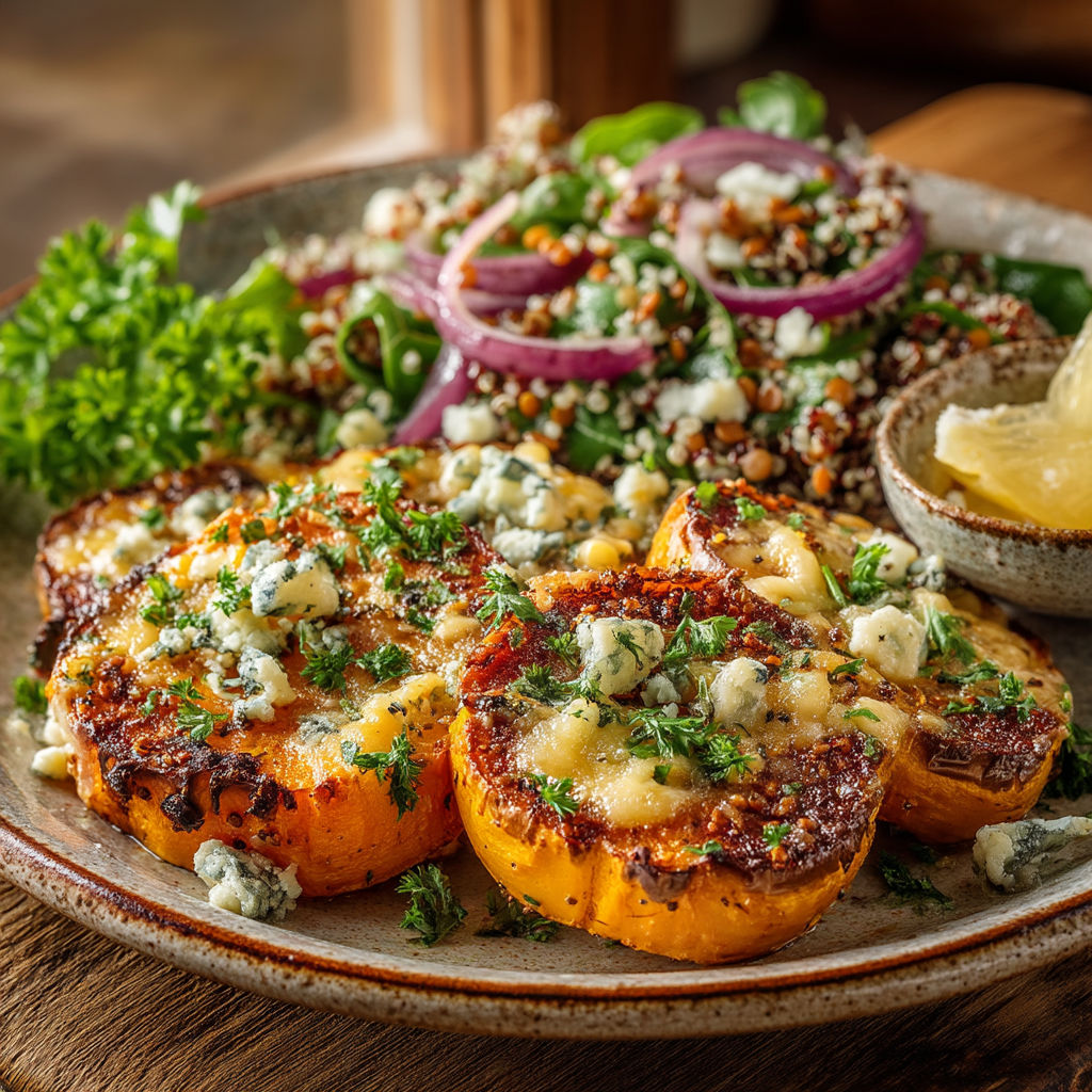 Une assiette de nourriture contenant des légumes et des viandes.