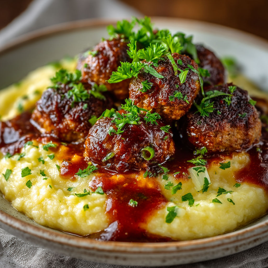 Boulettes de haricots rouges et stoemp aux poireaux.