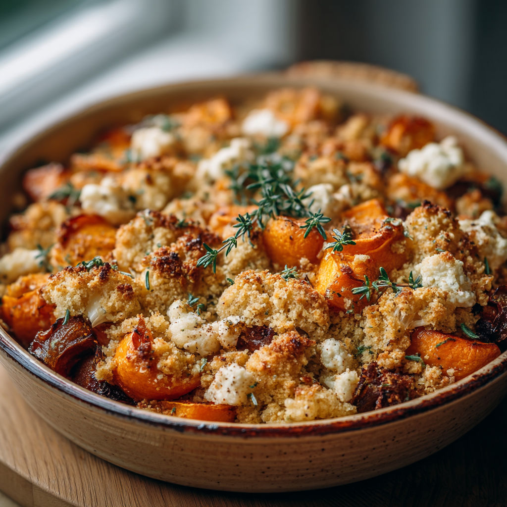 Une assiette de macaroni au fromage et aux légumes.