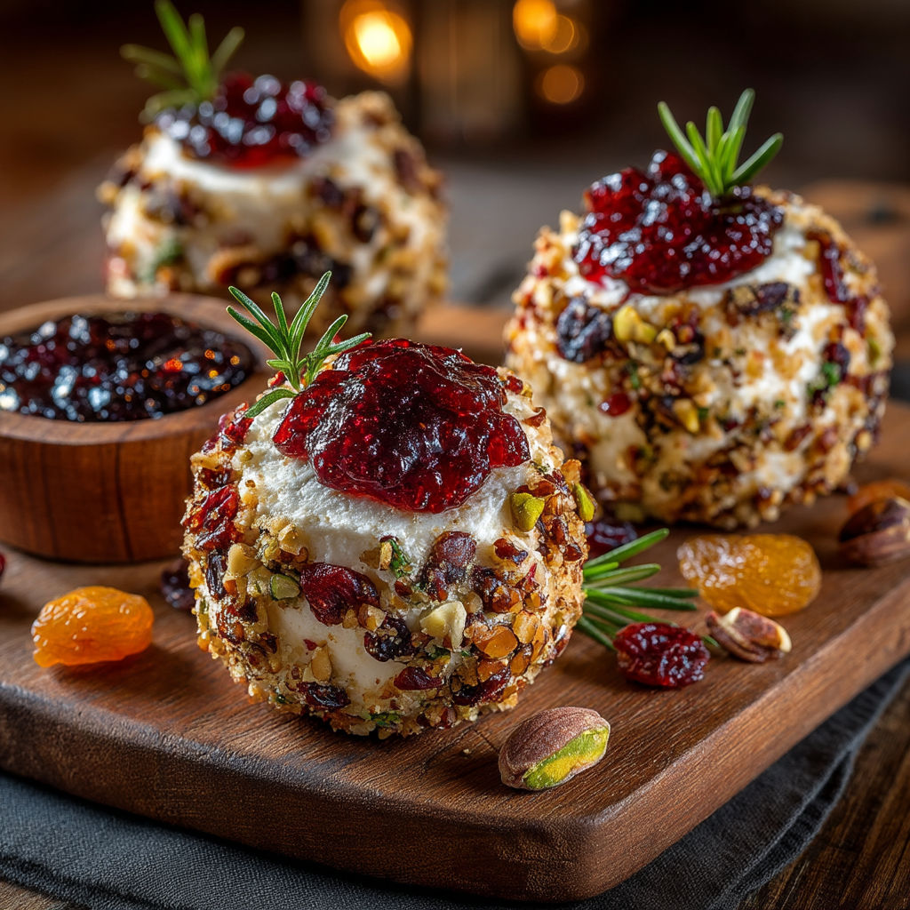 Desserts sur une planche de bois.