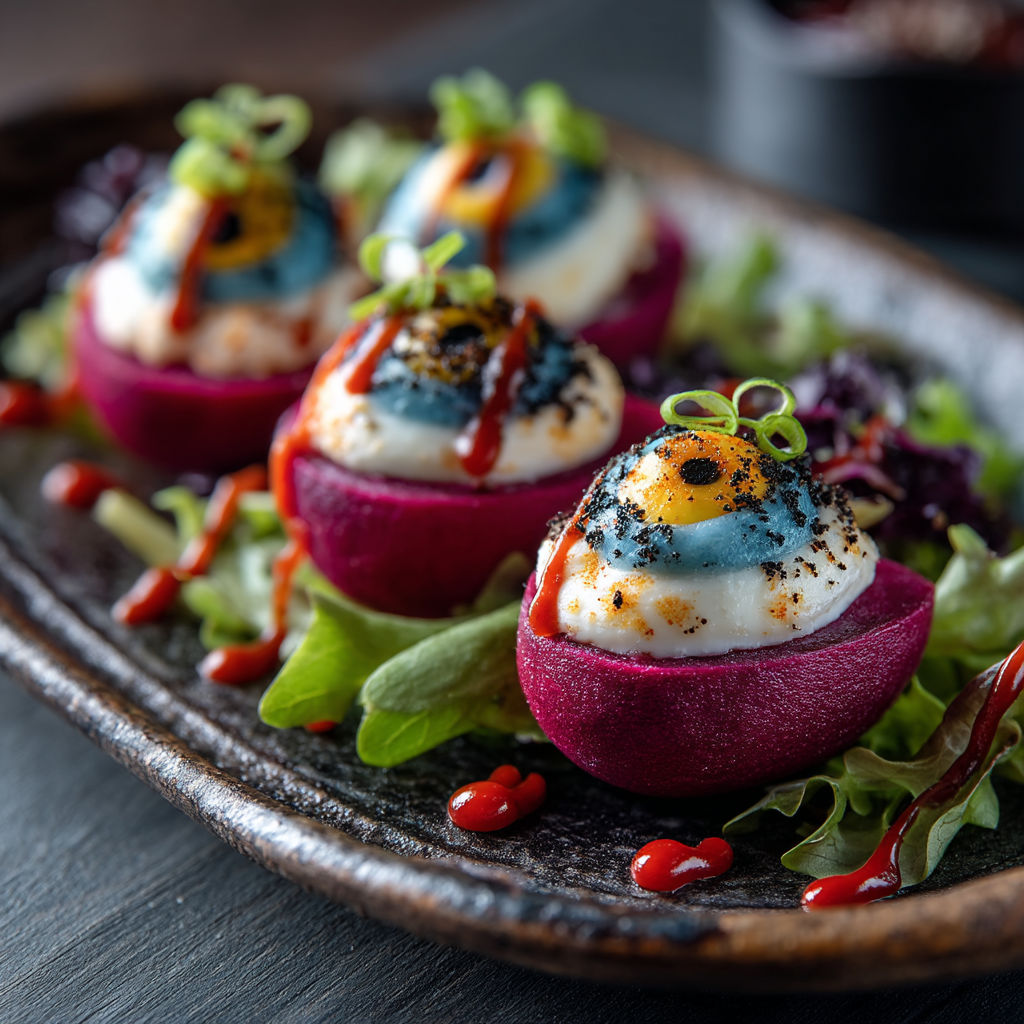 Un plat de salade avec des légumes et des pommes de terre.