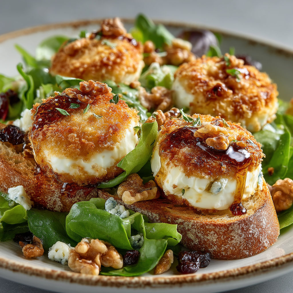 Une salade composée de légumes et de fromage.