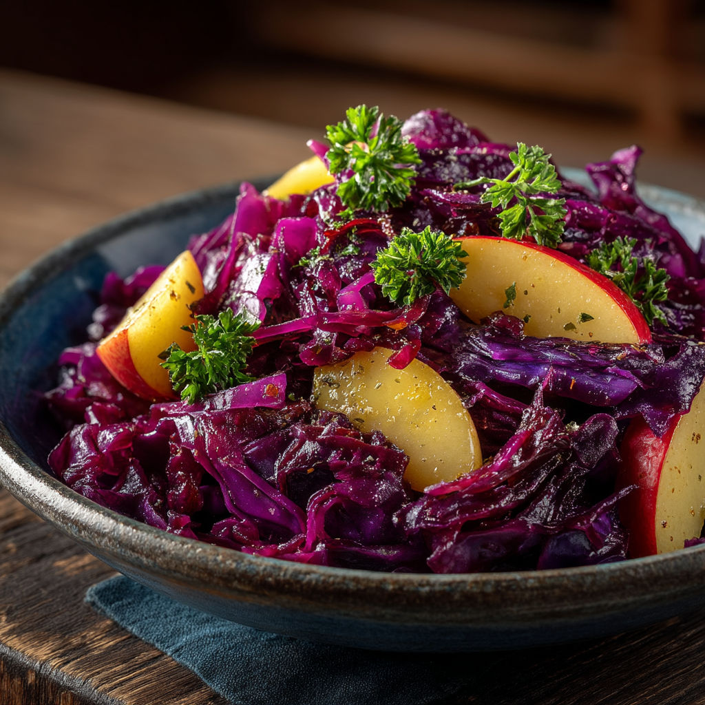 Une assiette de salade contenant des légumes et des fruits.