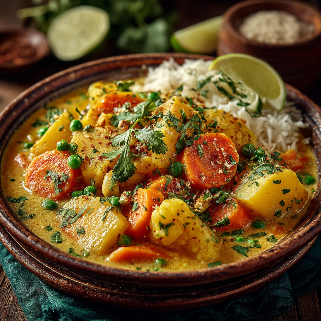 Curry végétarien au Cookeo.
