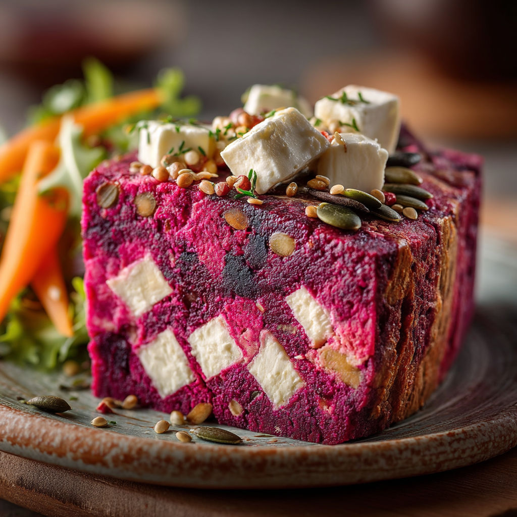 Une carotte et des graines de lin sur une plaque de céramique.