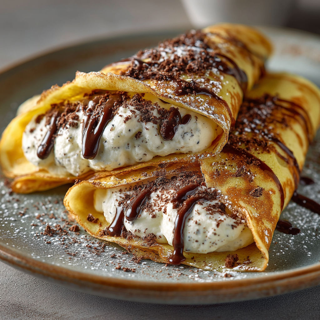 Une galette de riz avec des crumbles de chocolat.