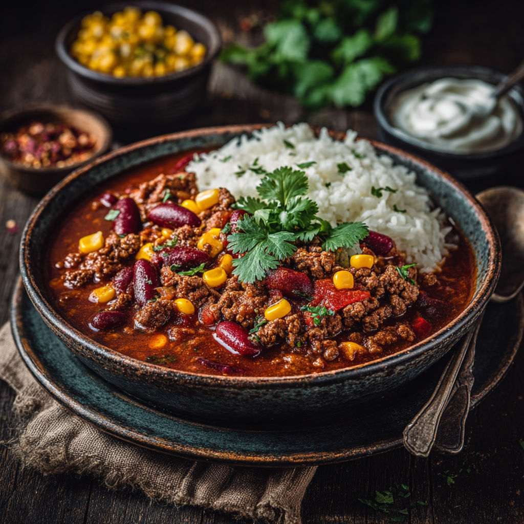 Chili con carne à la Mijoteuse.