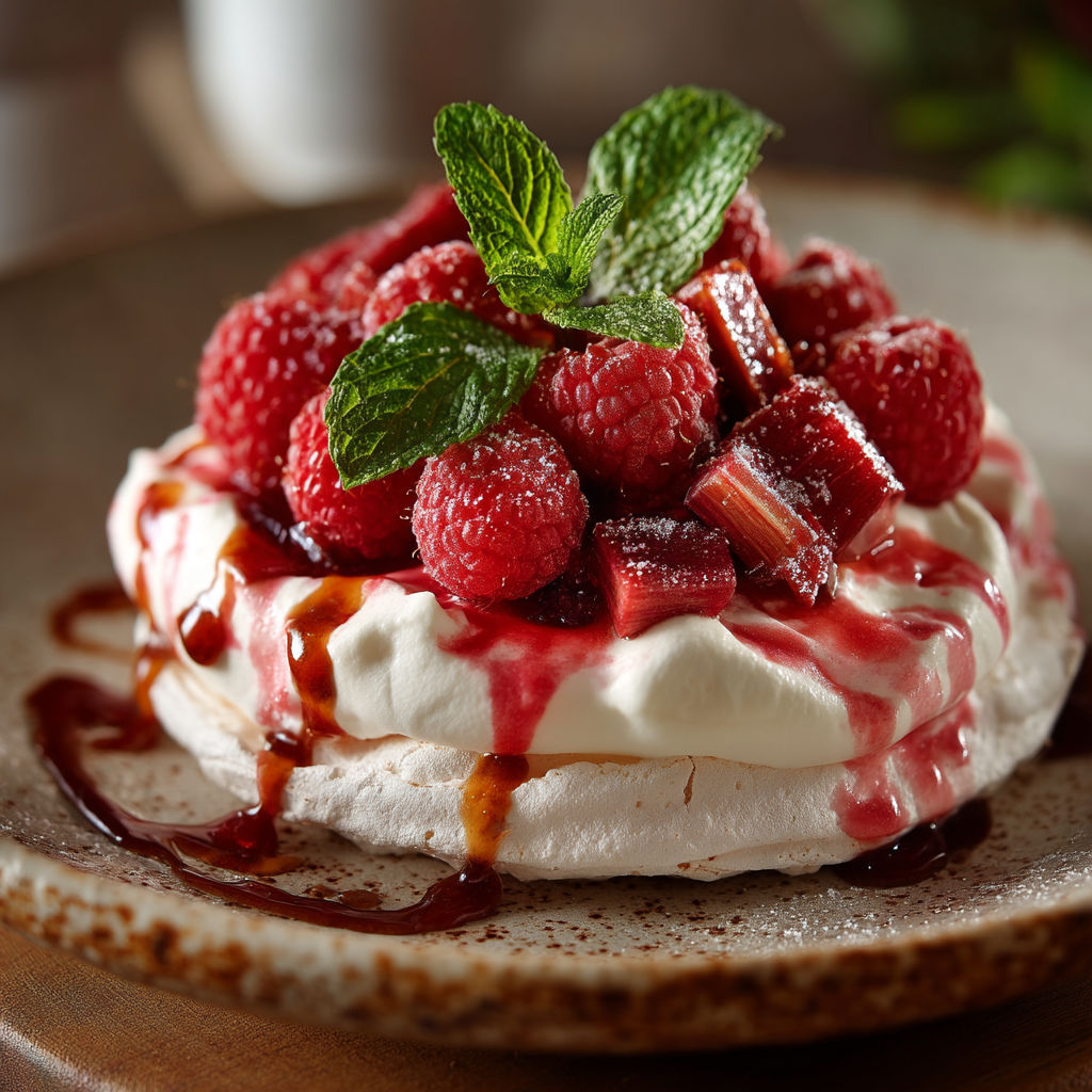 Une tarte aux fraises avec des fraises fraîches et du miel.