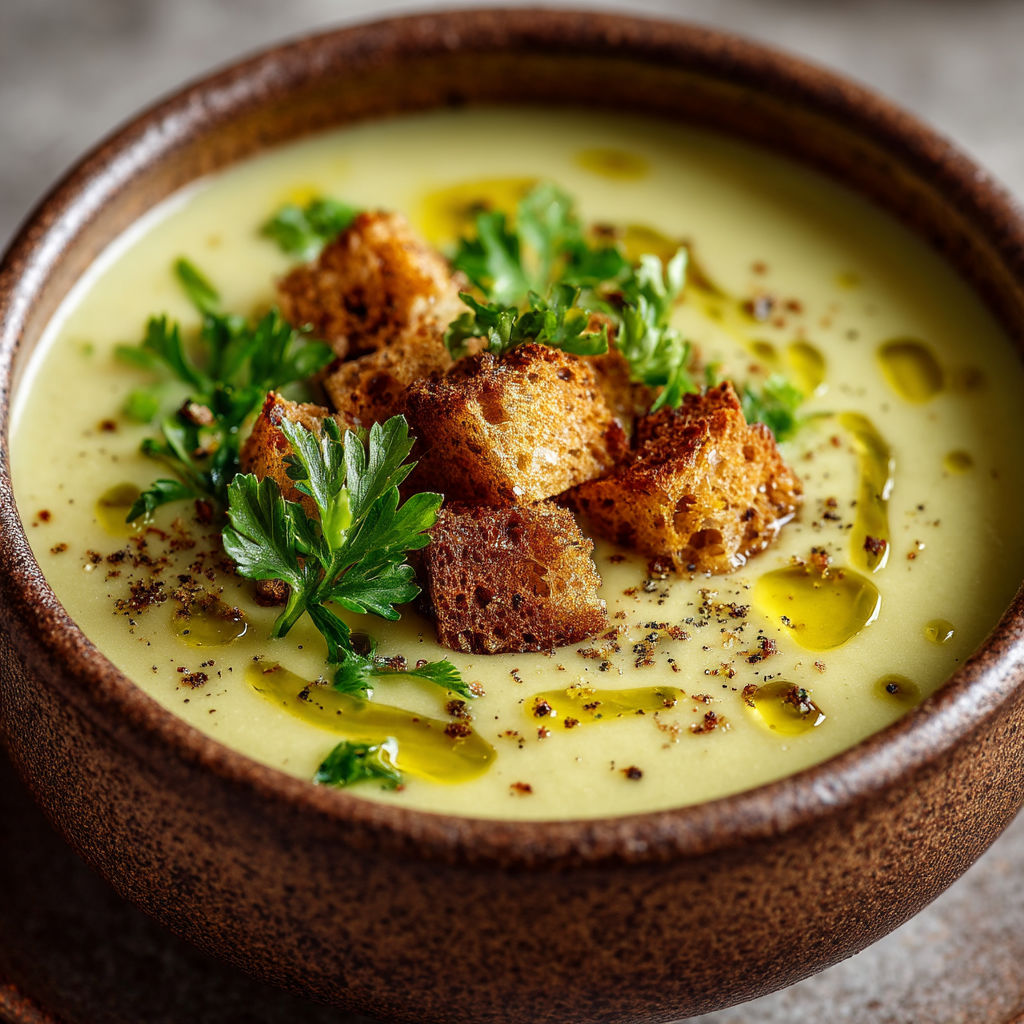 Une poêlée de velouté de pois cassés au Companion.