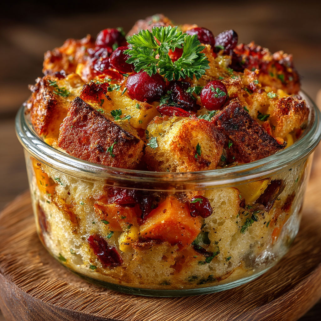 Gratins de légumes festifs.