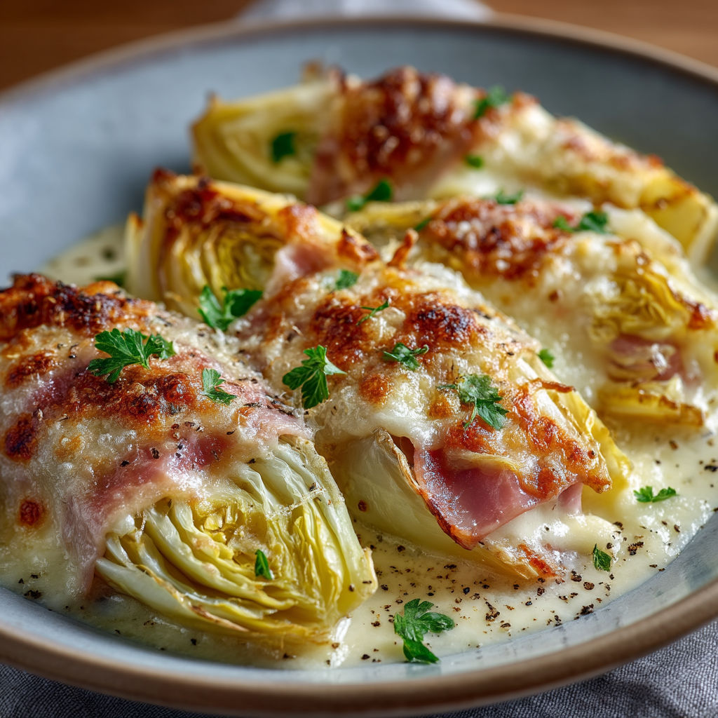 Une assiette de légumes grillés avec une sauce blanche.