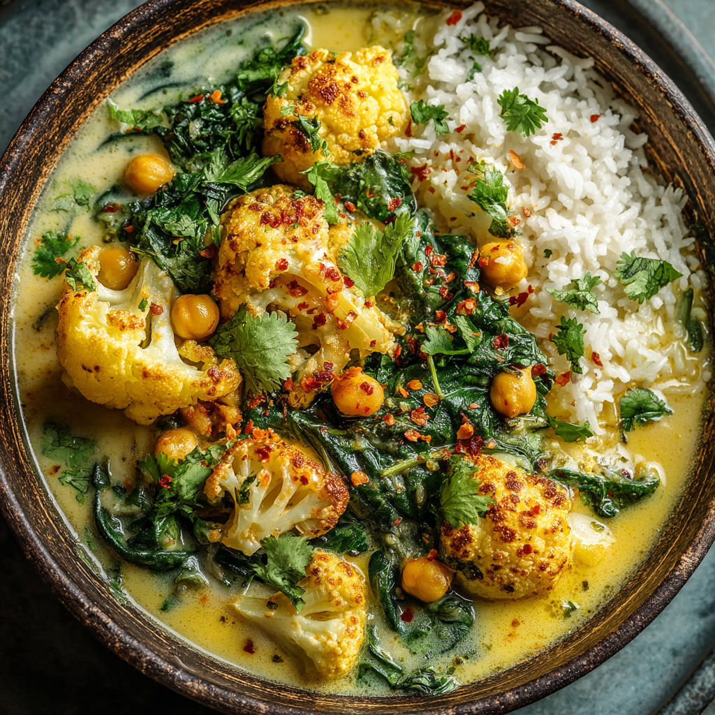 Une soupe de légumes et de riz.