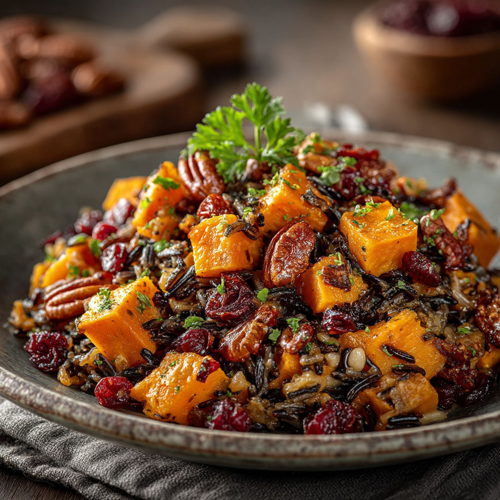 Une assiette de fruits et légumes colorés.