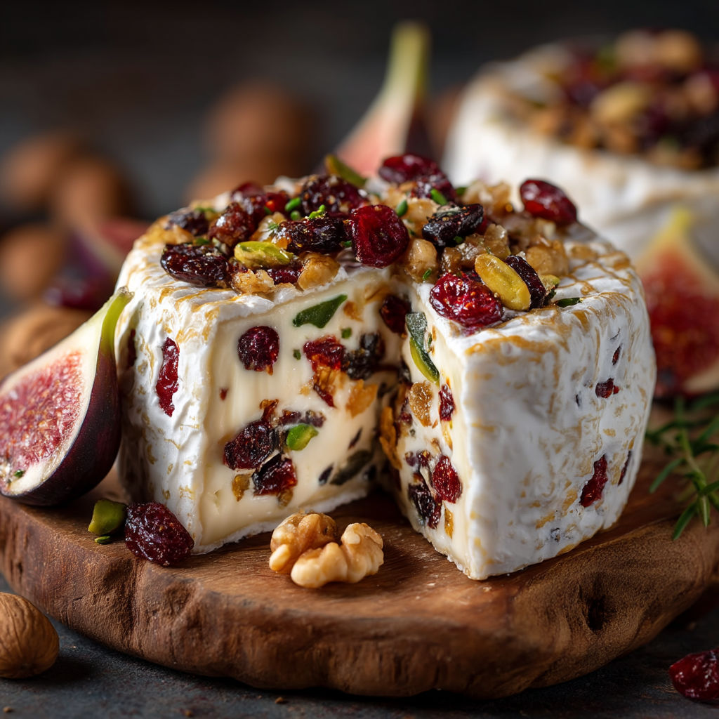 Un morceau de fromage sur une planche.