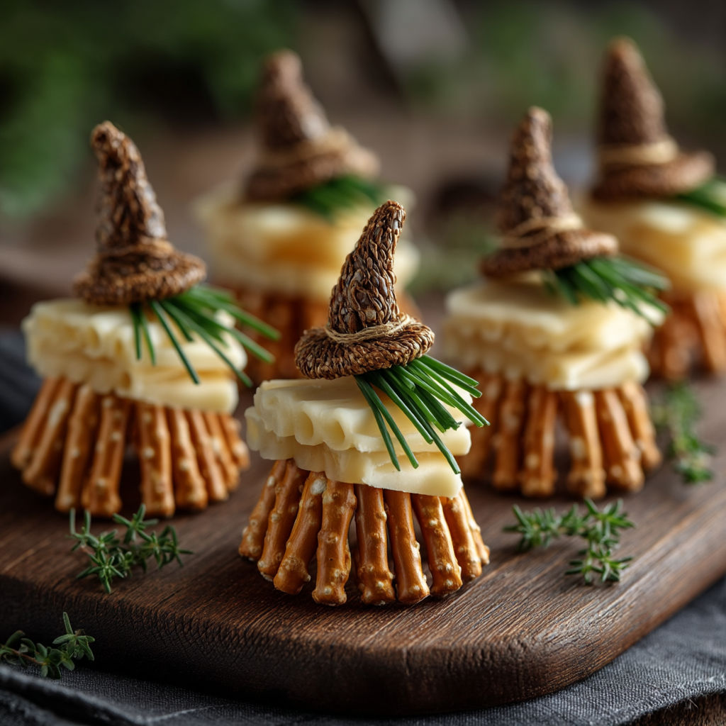 Balais de sorcière au fromage.
