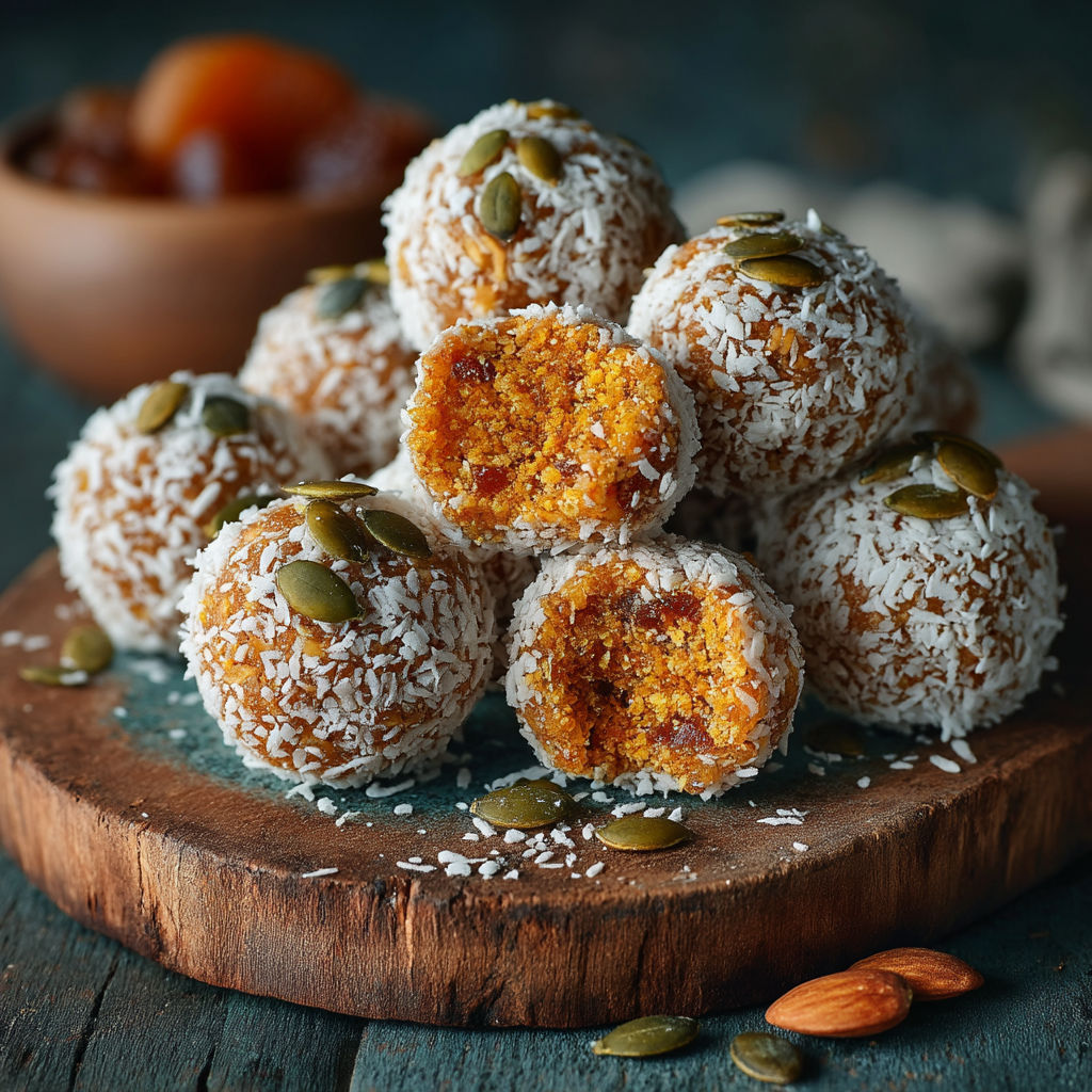 Des gâteaux de riz avec des graines de lin.