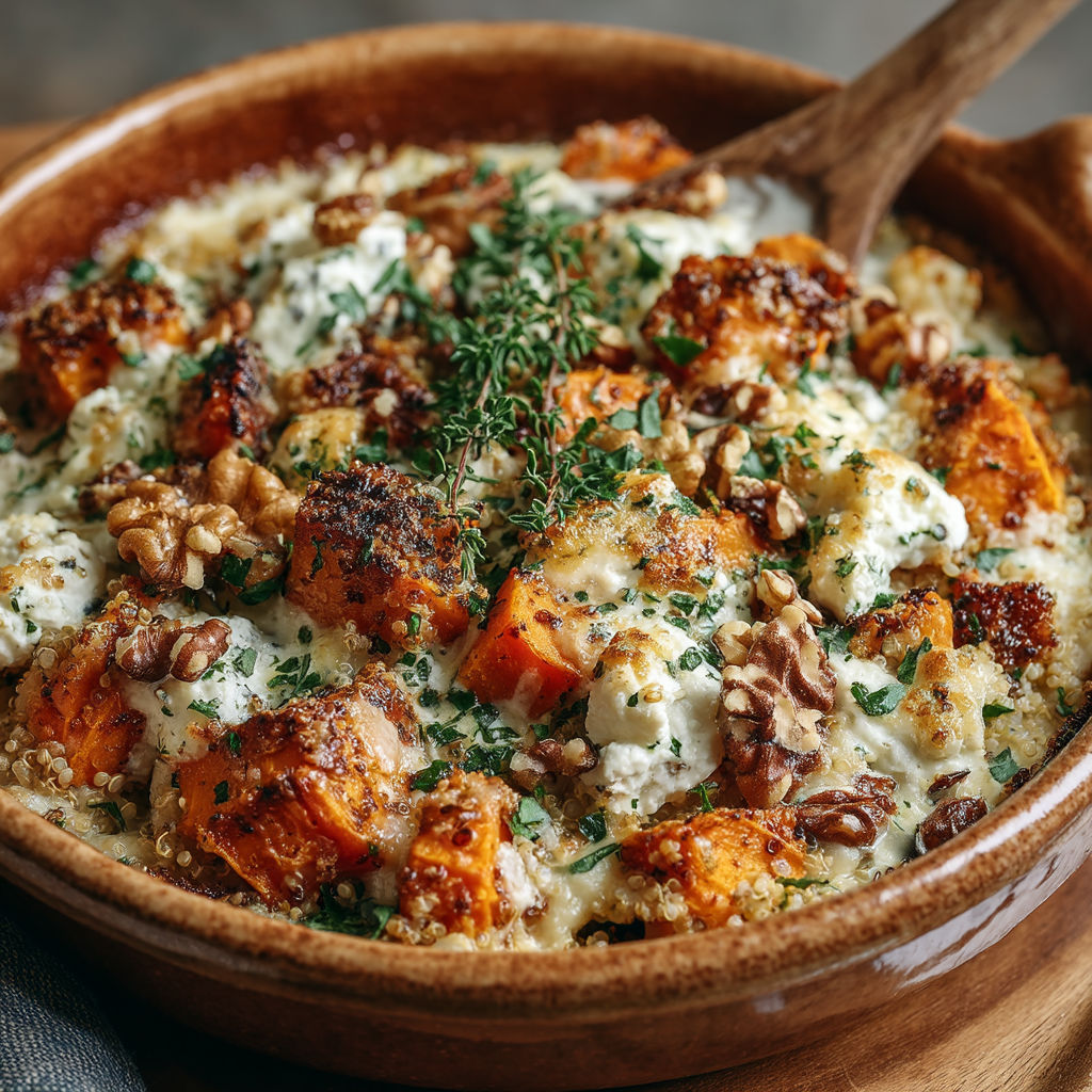 Une casserole de légumes et de noix de cajou.