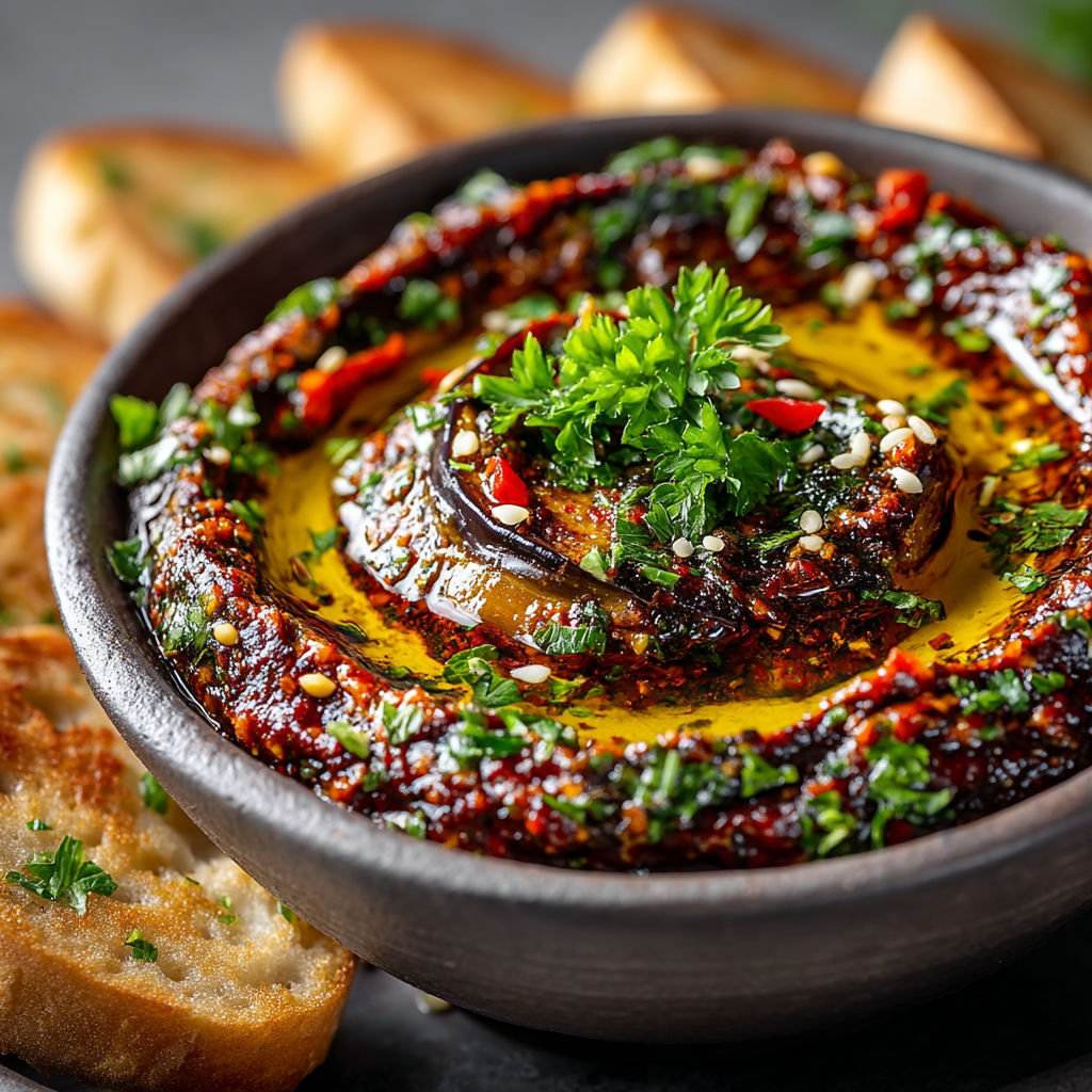 Zaalouk d'aubergines au Cookeo.