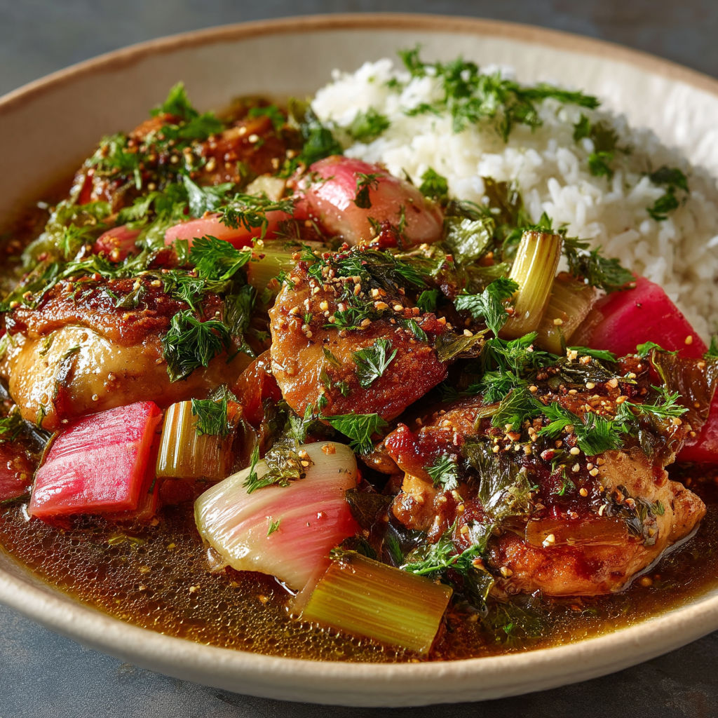 Une assiette de nourriture avec des légumes et des viandes.