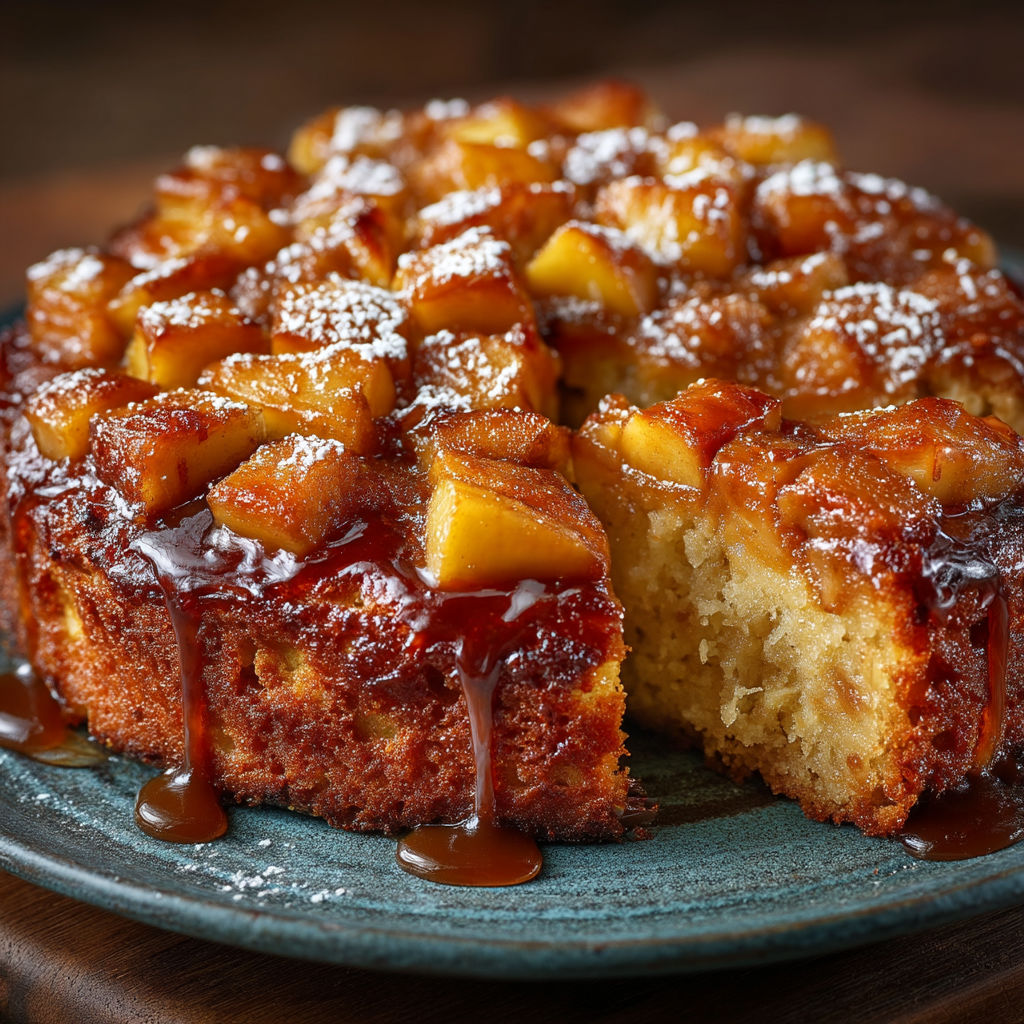 Une tarte aux fruits sur un plateau.