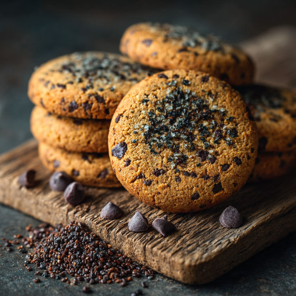 Descriptions de cookies de chocolat.