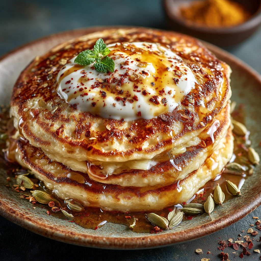 Pancakes presque comme à Dehli sans oeufs.