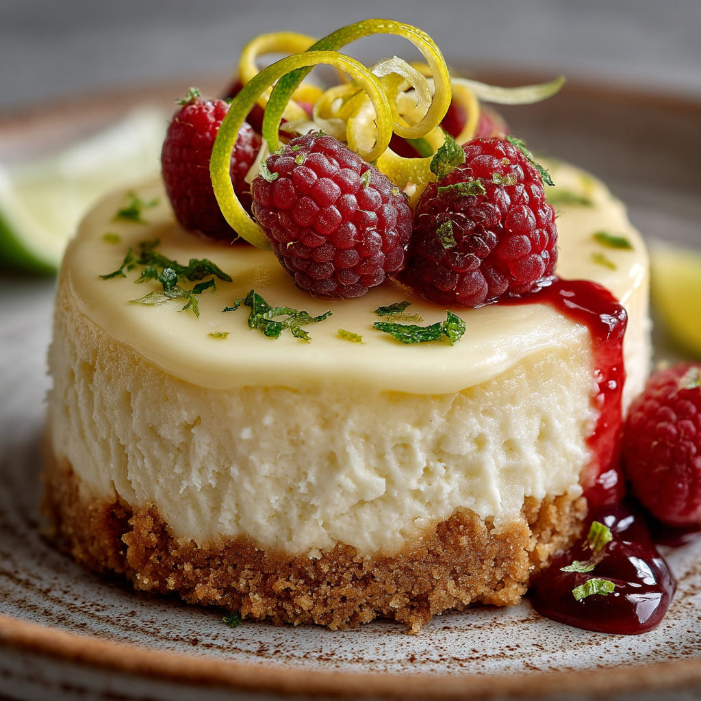 Une tarte au citron, au mascarpone et aux sablés Bretons.