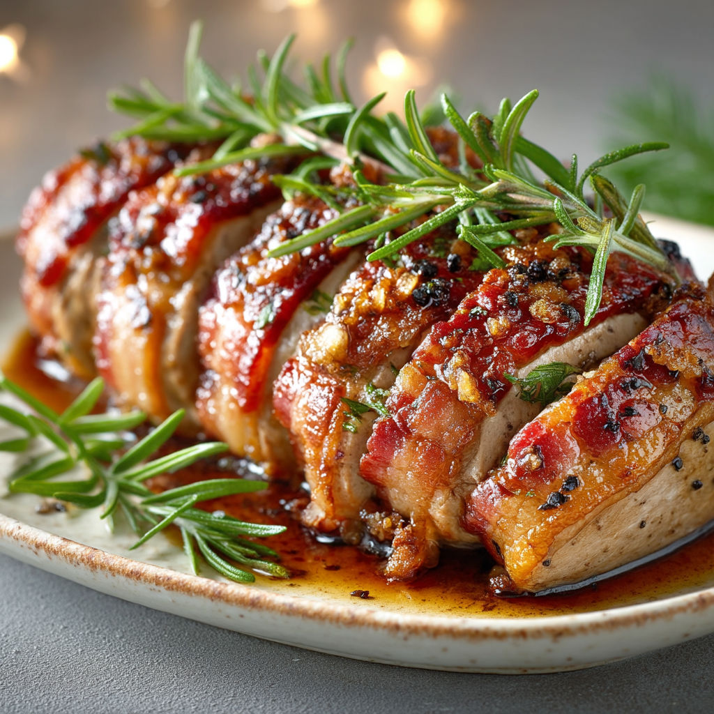 Un plat de viande grillée avec des herbes et des épices.