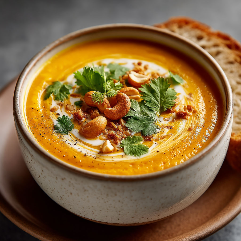 Soupe carottes-coco-curry.