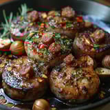 Médaillons Boudin Blanc Chorizo