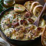 Fondue d'Endives aux Saucisses