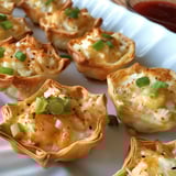 Bouchées Crabe Rangoon Wontons: Apéritif Asiatique