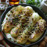 Endives Rôties Câpres Pistaches: Entrée Caramélisée
