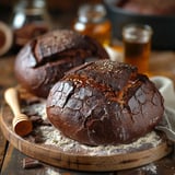 Pain cacao au levain