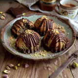 Madeleines Marbrées Chocolat Pistache